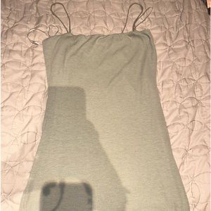 olive/sage green dress